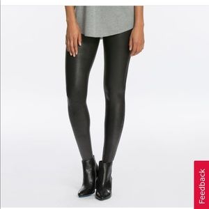 SPANX Leather Leggings